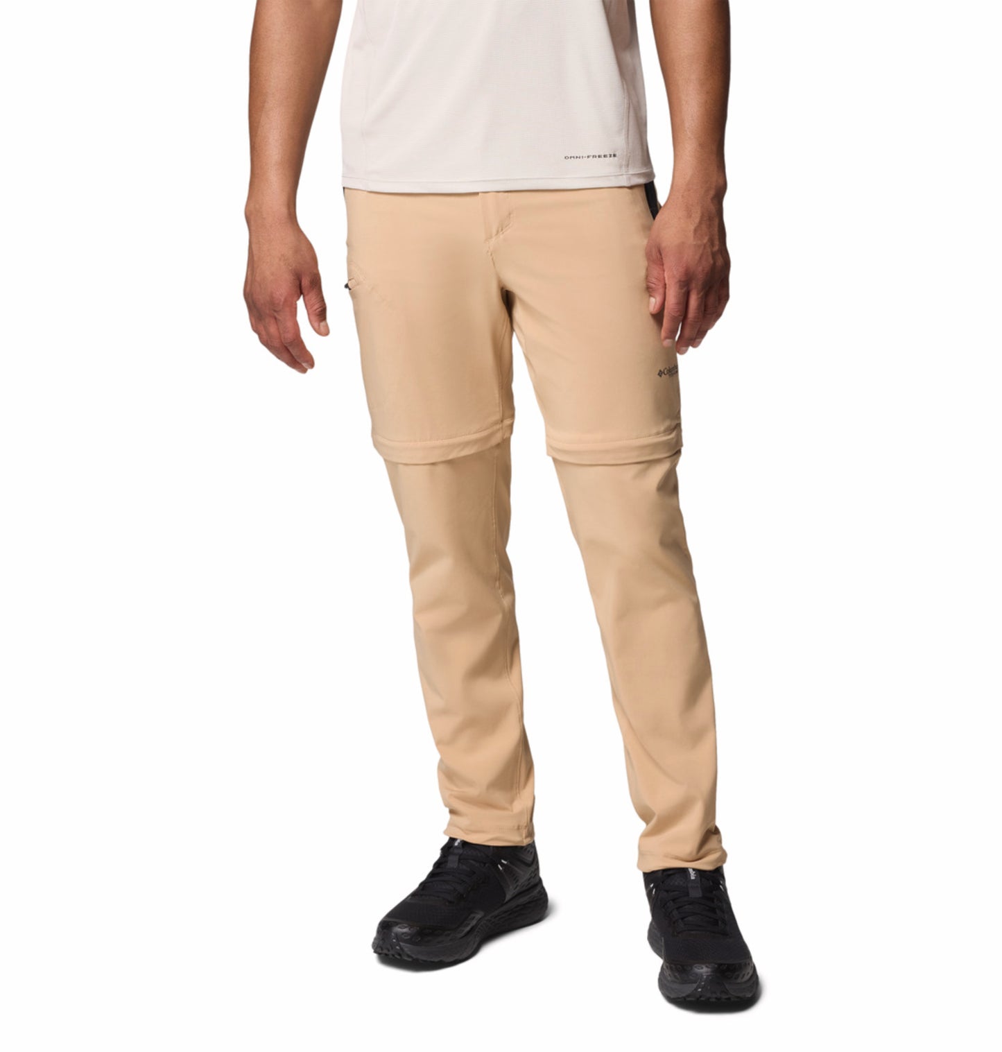 Columbia Men Brown Omni-Shade Triple Canyon Convertible II Pant (Sun Protection)