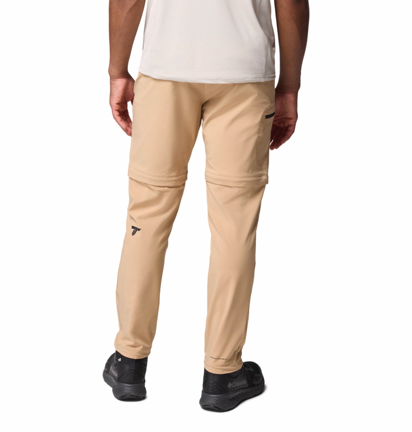 Columbia Men Brown Omni-Shade Triple Canyon Convertible II Pant (Sun Protection)