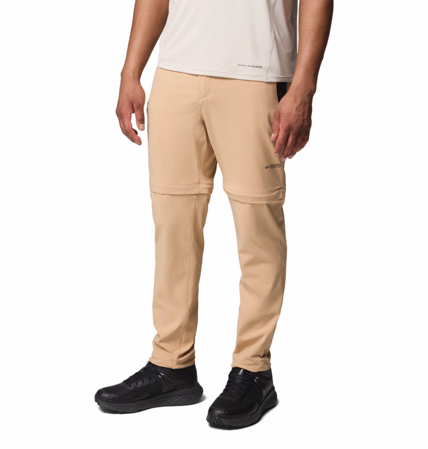 Columbia Men Brown Omni-Shade Triple Canyon Convertible II Pant (Sun Protection)