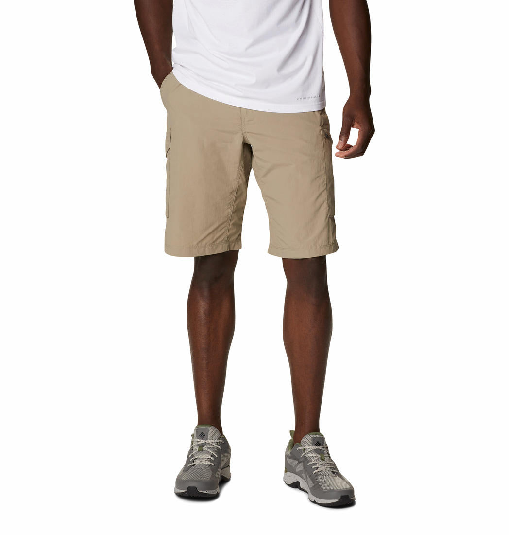 Columbia Men Beige Silver Ridge Cargo Short (Sun Protection)