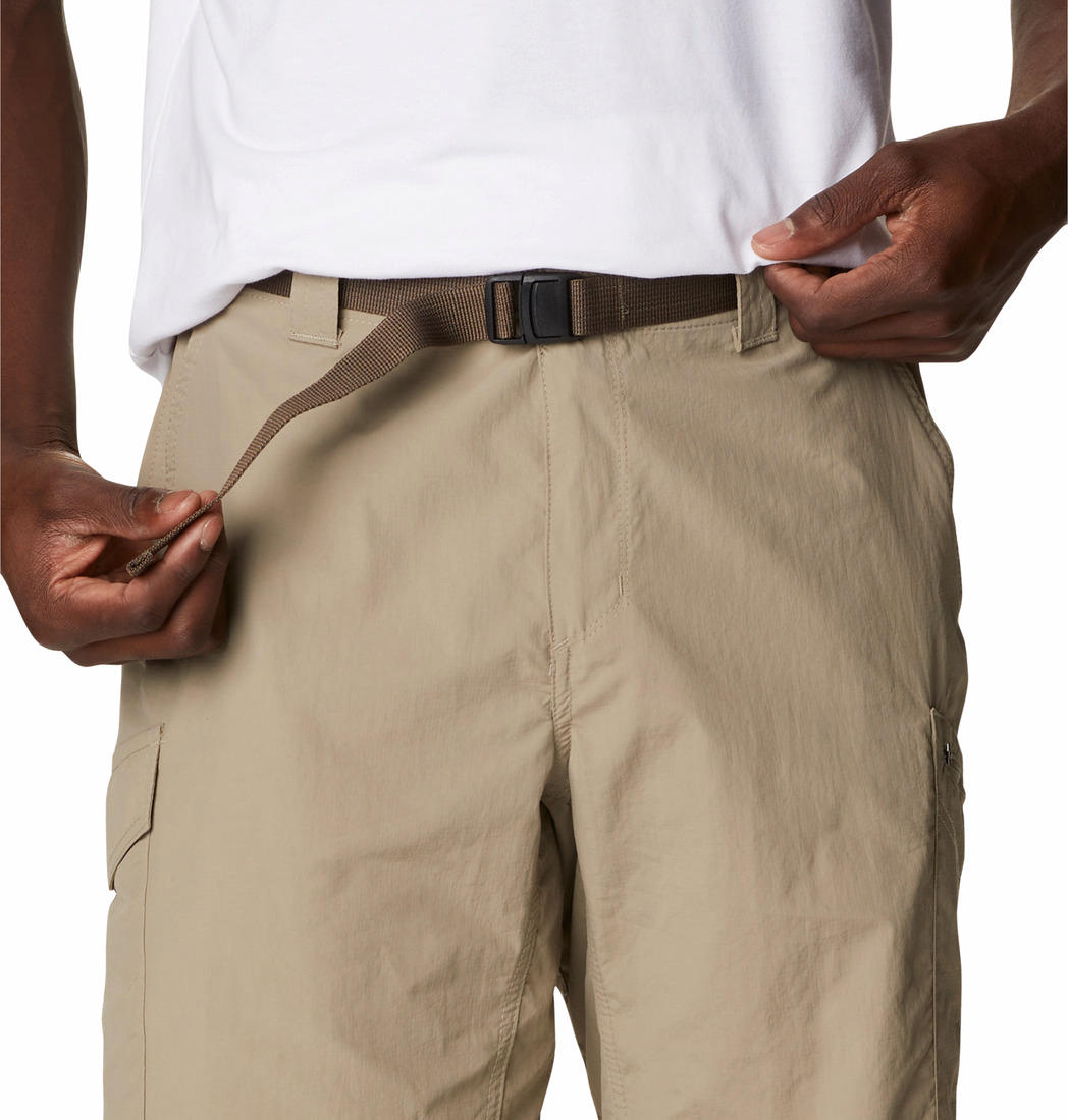 Columbia Men Beige Silver Ridge Cargo Short (Sun Protection)
