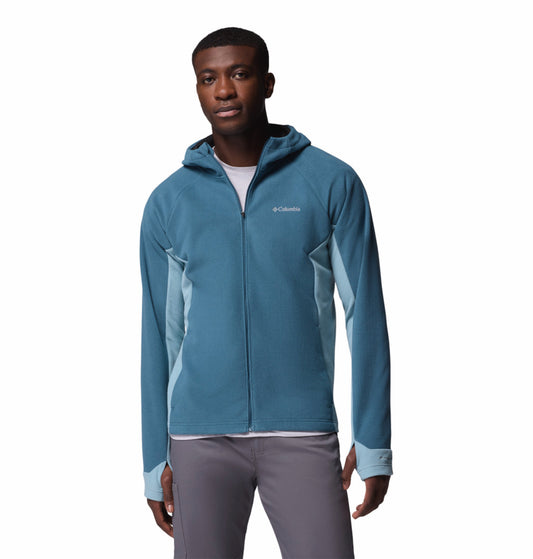 Columbia Men Blue Omni-Heat Arctic Peak Fleece Jacket