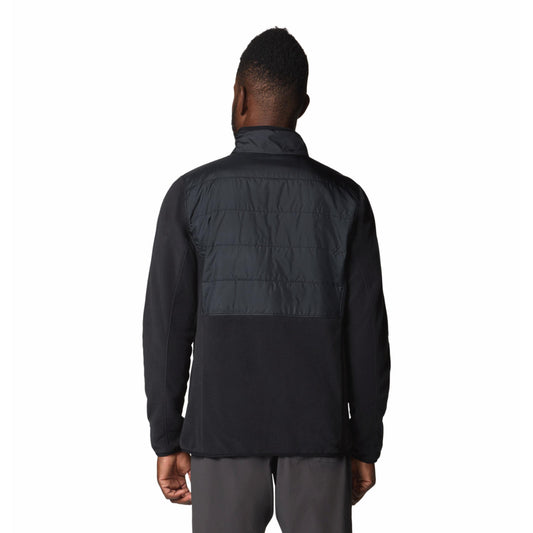 Columbia Mens Black Basin Butte Full Zip Fleece II Jacket