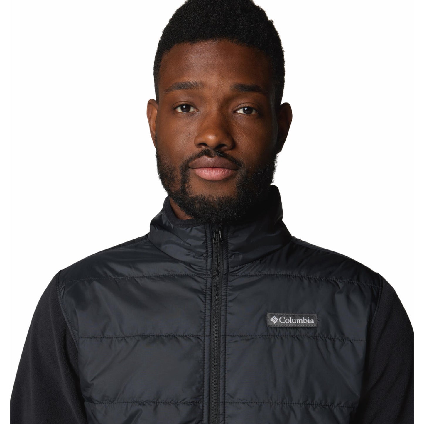 Columbia Mens Black Basin Butte Full Zip Fleece II Jacket