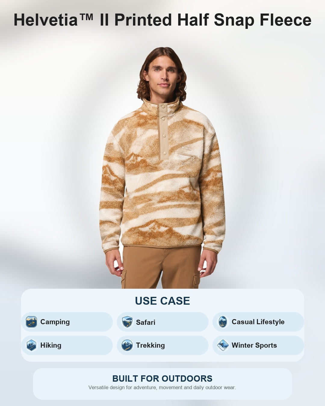 men white helvetia ii pullover