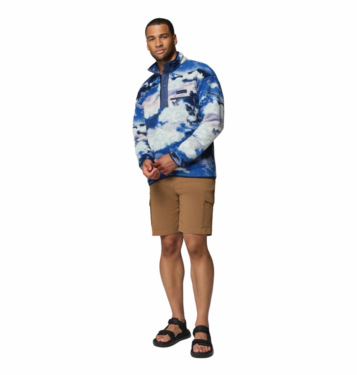 Columbia Men Multi Helvetia II Printed Pullover