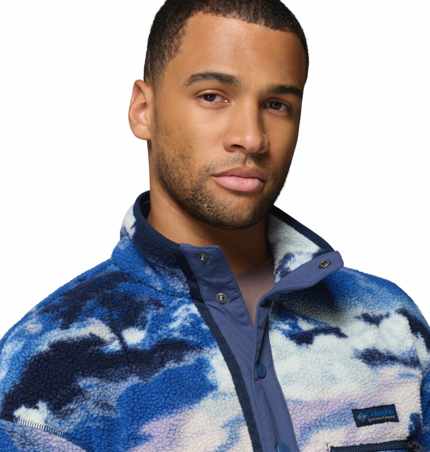 Columbia Men Multi Helvetia II Printed Pullover