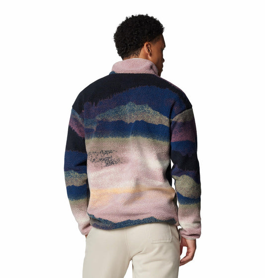 Columbia Men Multicolor Helvetia II Printed Half Snap Fleece