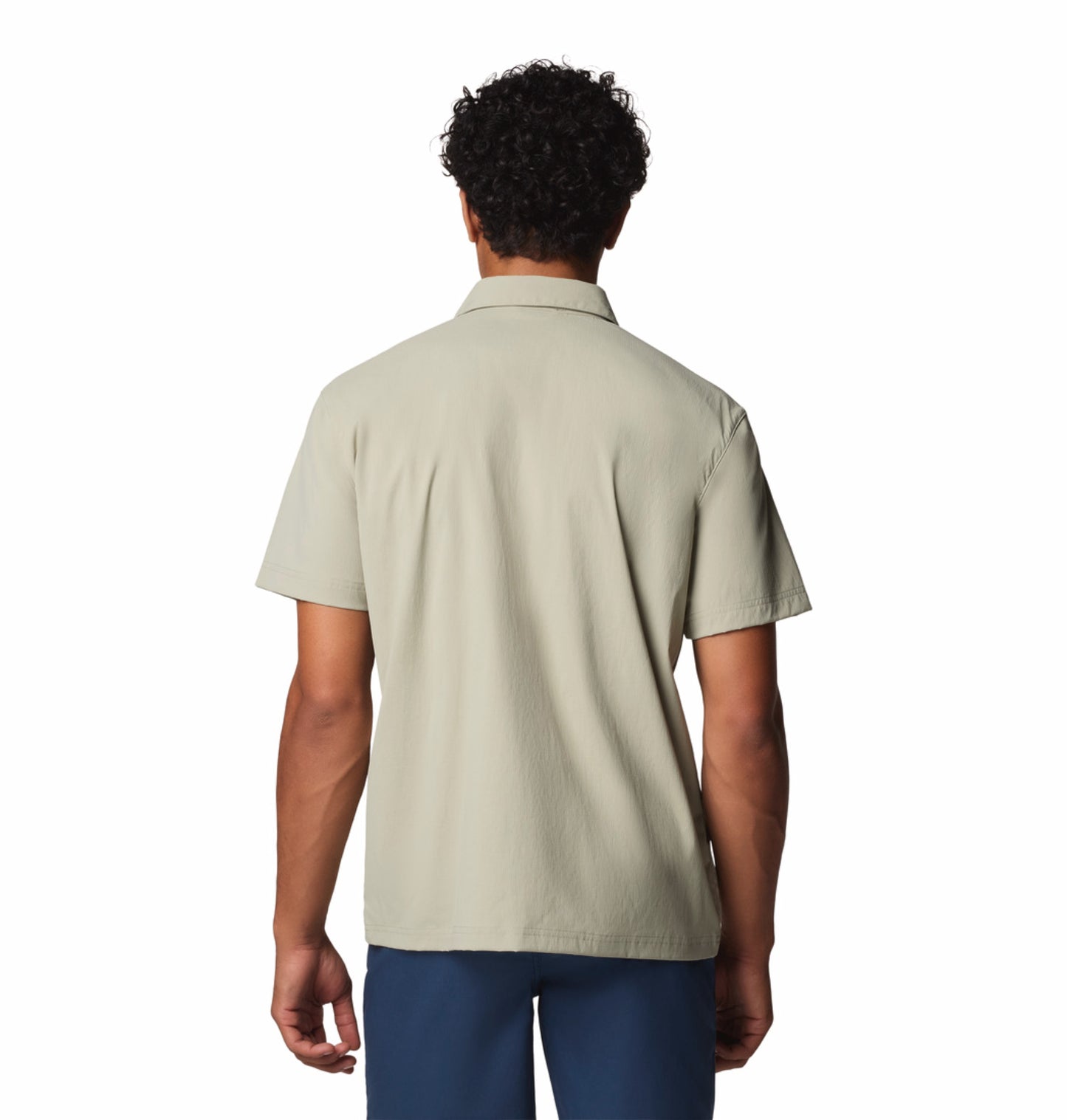 Columbia Men's Green Omni-Shade Landroamer Ripstop II Short Sleeve Shirt