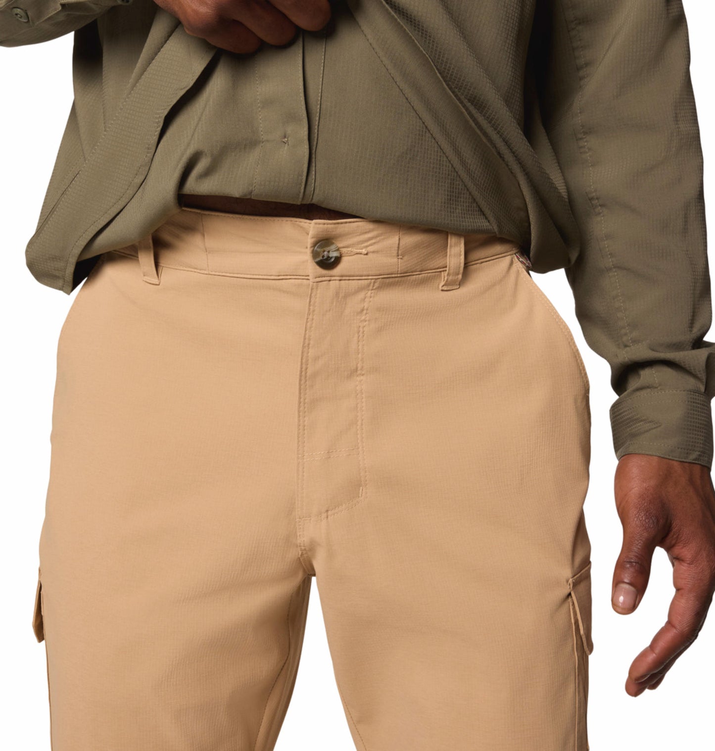 Columbia Mens Beige Omni-Shield Tech Trail Utility Pant