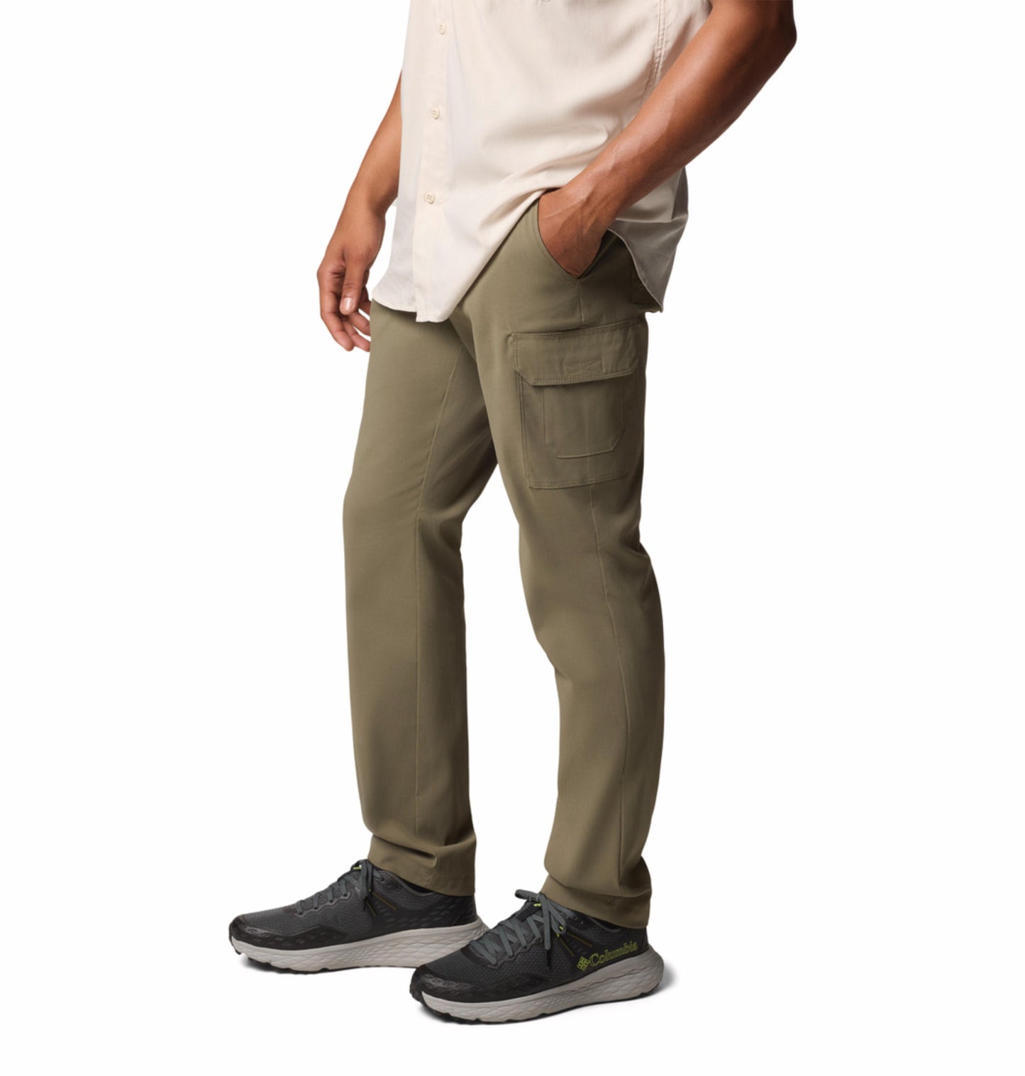 Columbia Mens Green Omni-Shield Tech Trail Utility Pant
