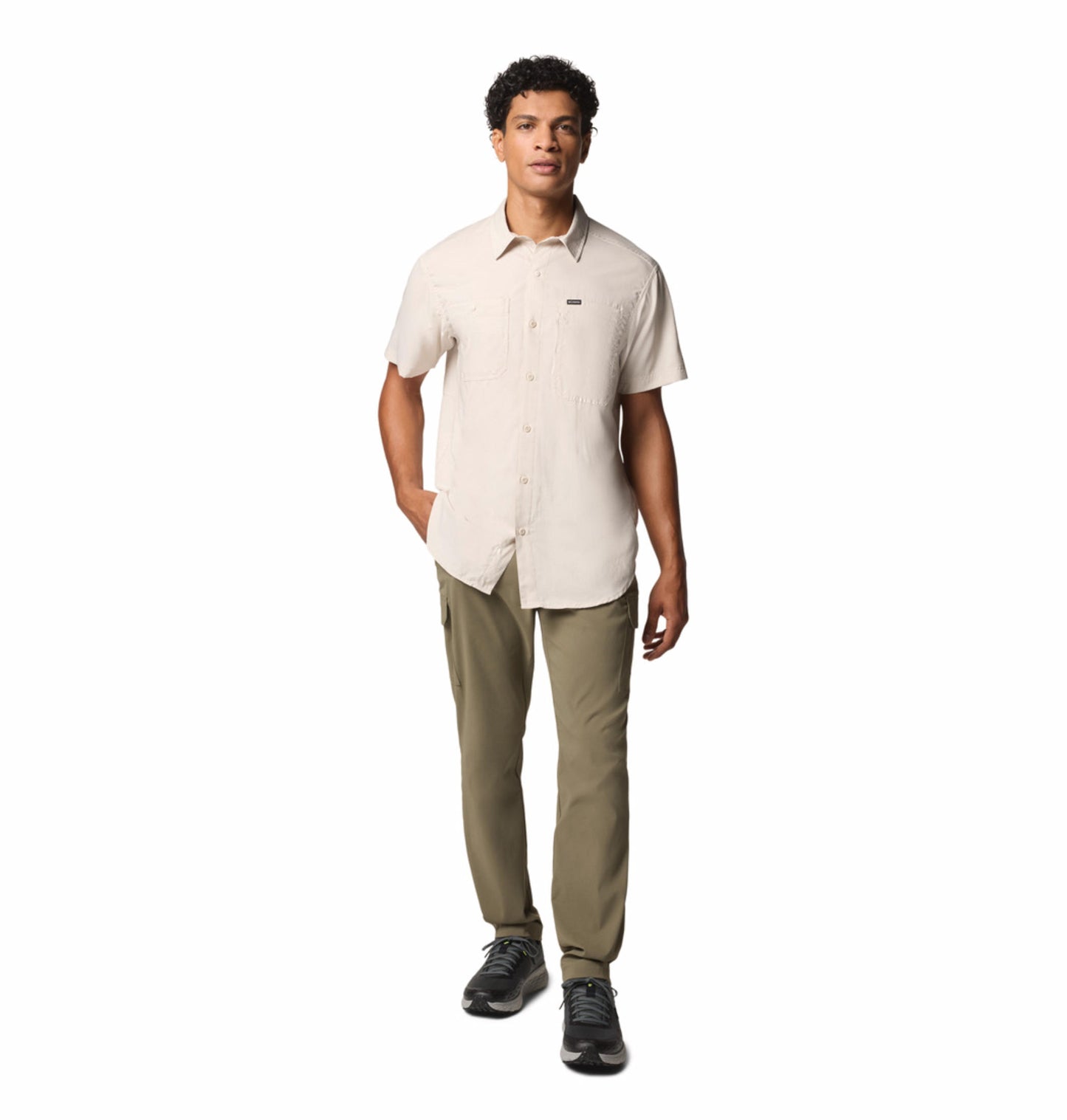 Columbia Mens Green Omni-Shield Tech Trail Utility Pant