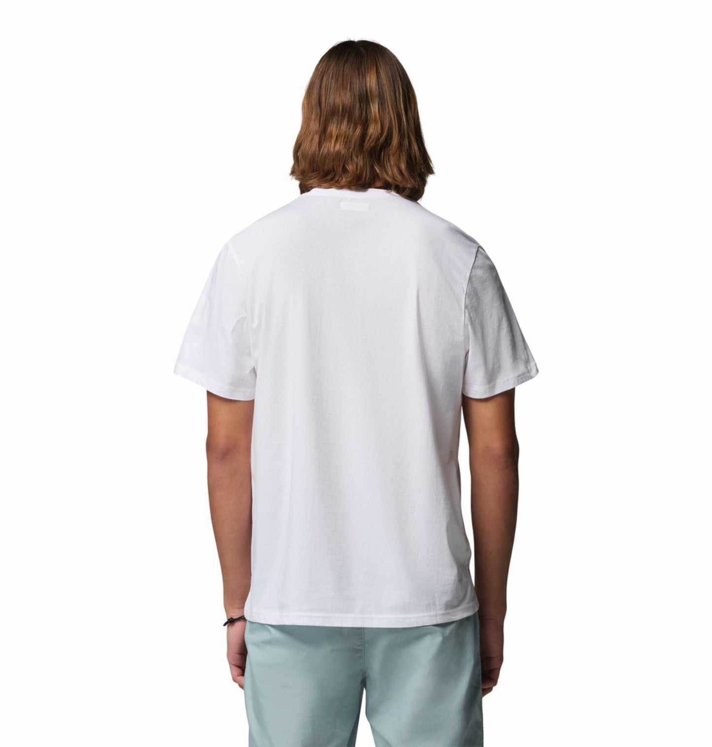 Columbia Men White CSC Basic Logo Tshirt