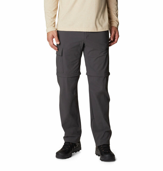 Columbia Men Grey Newton Ridge II Convertible Pant