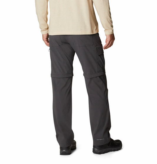 Columbia Men Grey Newton Ridge II Convertible Pant