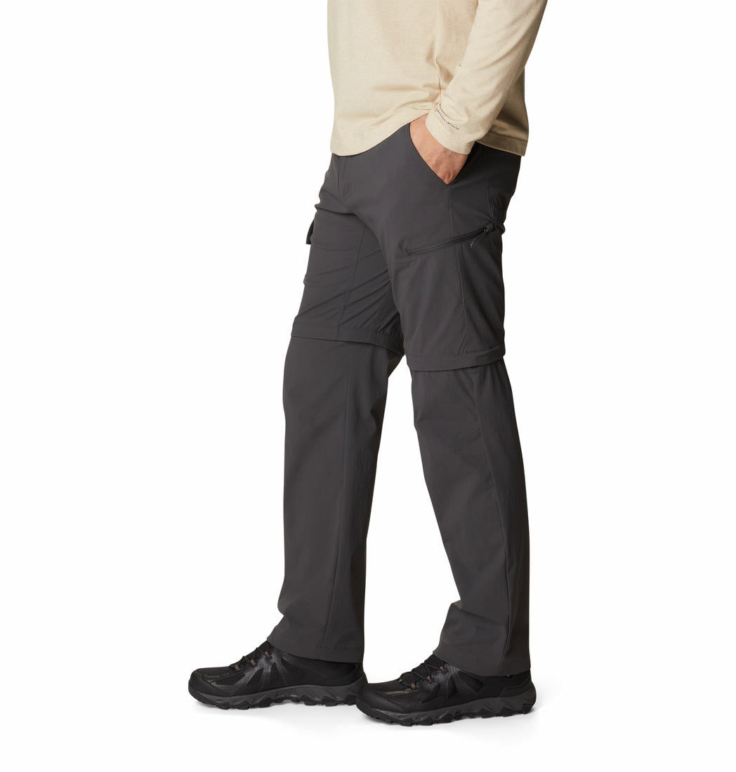 Columbia Men Grey Newton Ridge II Convertible Pant