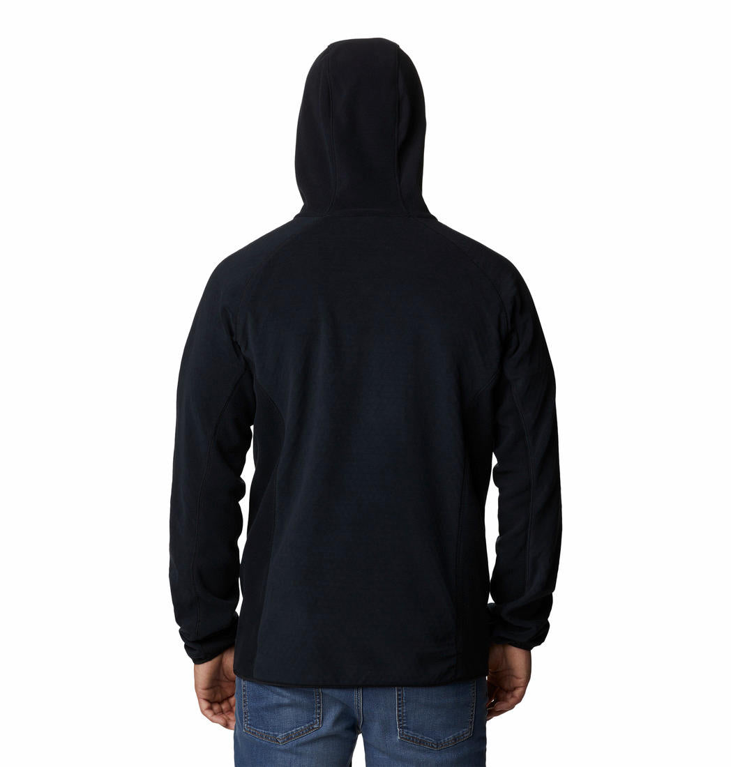 Columbia Men Black M Outdoor Tracks Hooded Full Zip