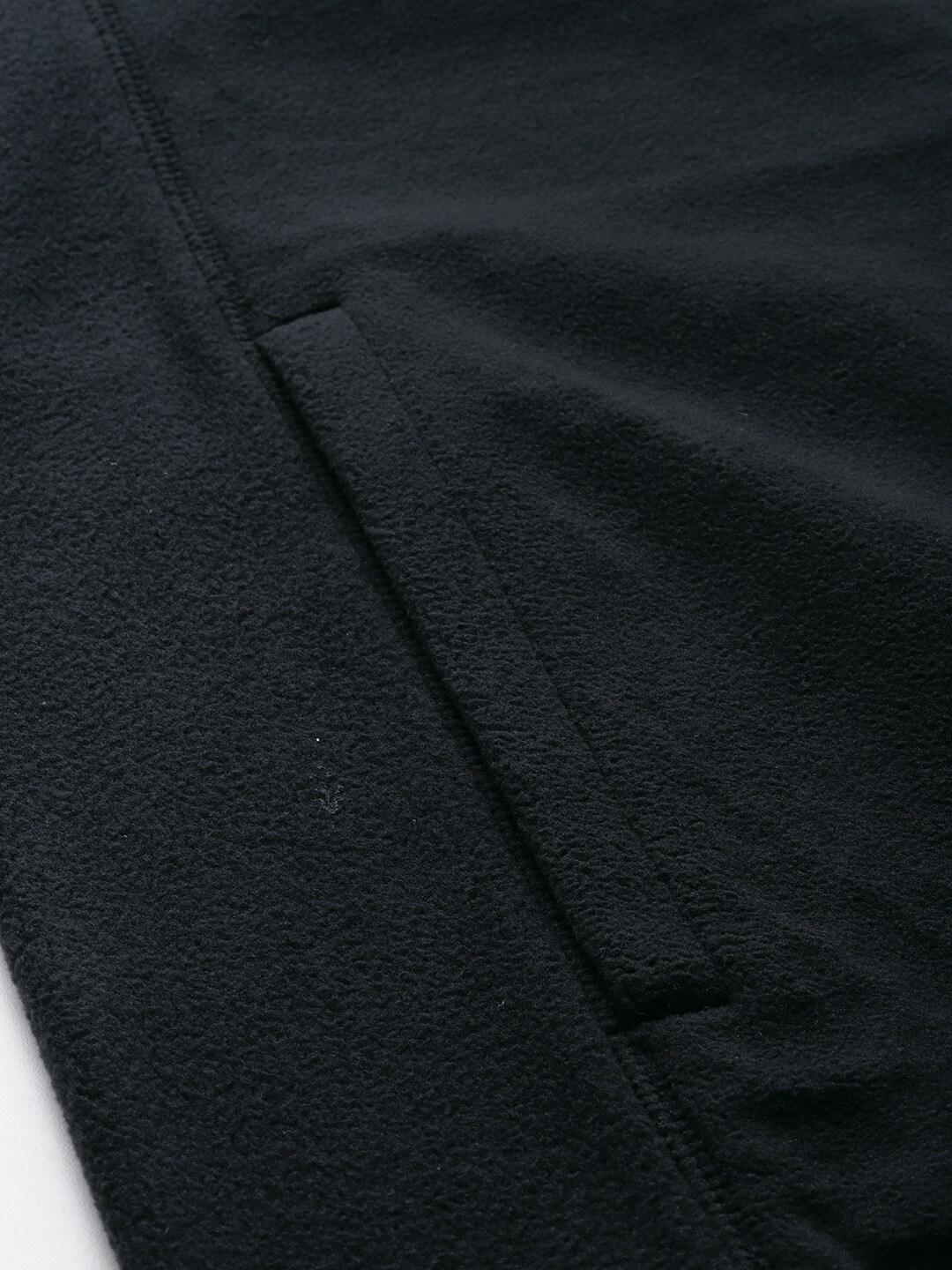 Columbia Men Black M Outdoor Tracks Hooded Full Zip