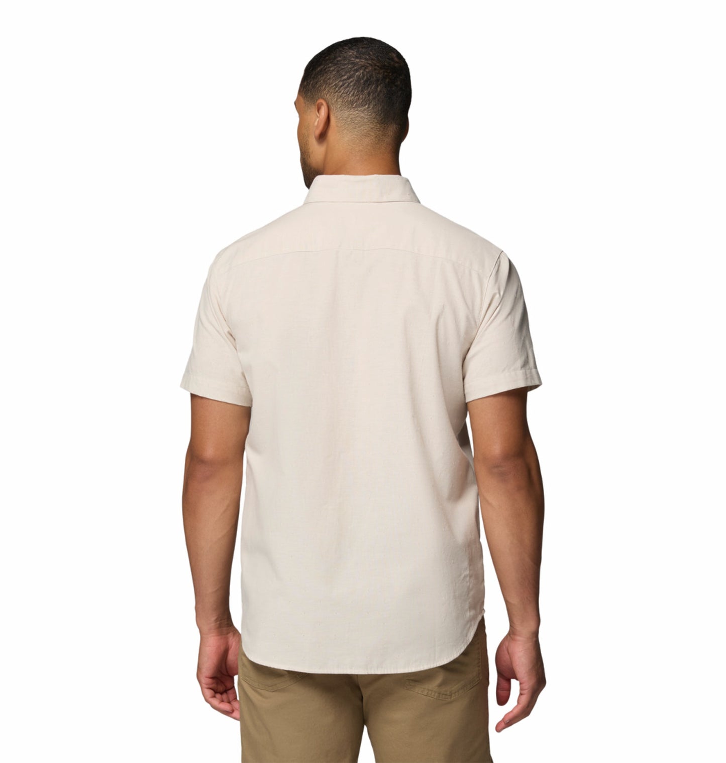 Columbia Men Omni-Wick Rapid Rivers Novelty Beige Shirt