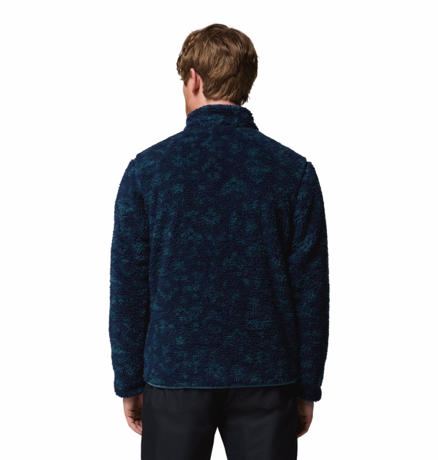Columbia Men Blue Winter Pass Reversible Fleece Jacket