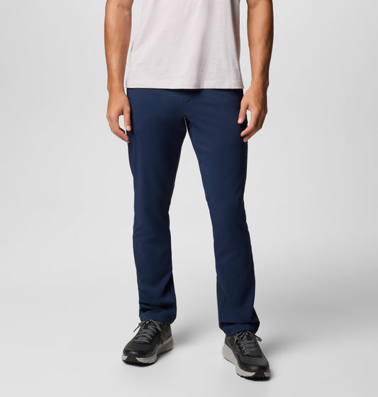Columbia Mens Navy Blue Omni-Shield Sage Peak Chino Pant