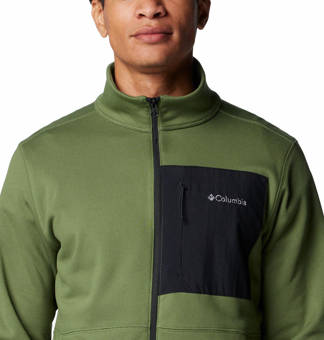 Columbia Men Green Columbia Hike Full Zip II