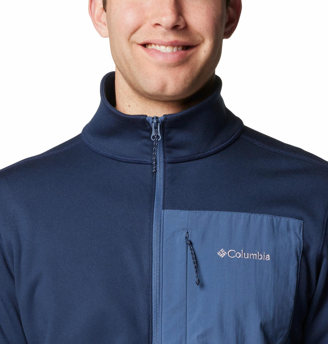 Columbia Mens Blue Hike Full Zip II Jacket