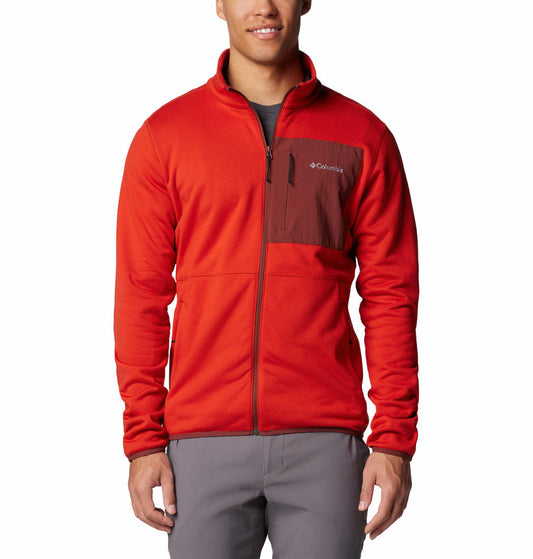 Columbia Mens Red Hike Full Zip II Jacket