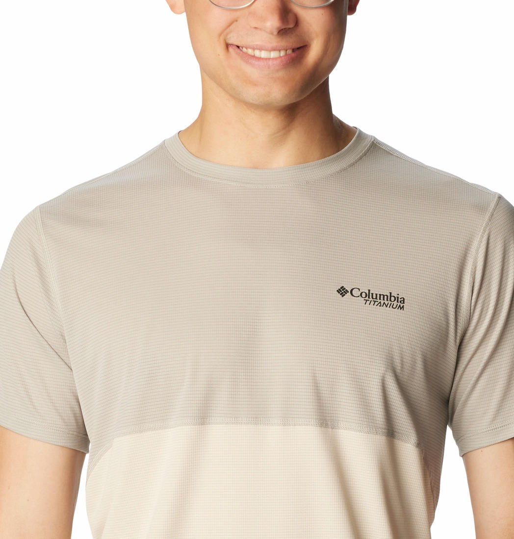 Columbia Men Grey Columbia Men Cirque River Graphic Short Sleeve T-Shirt