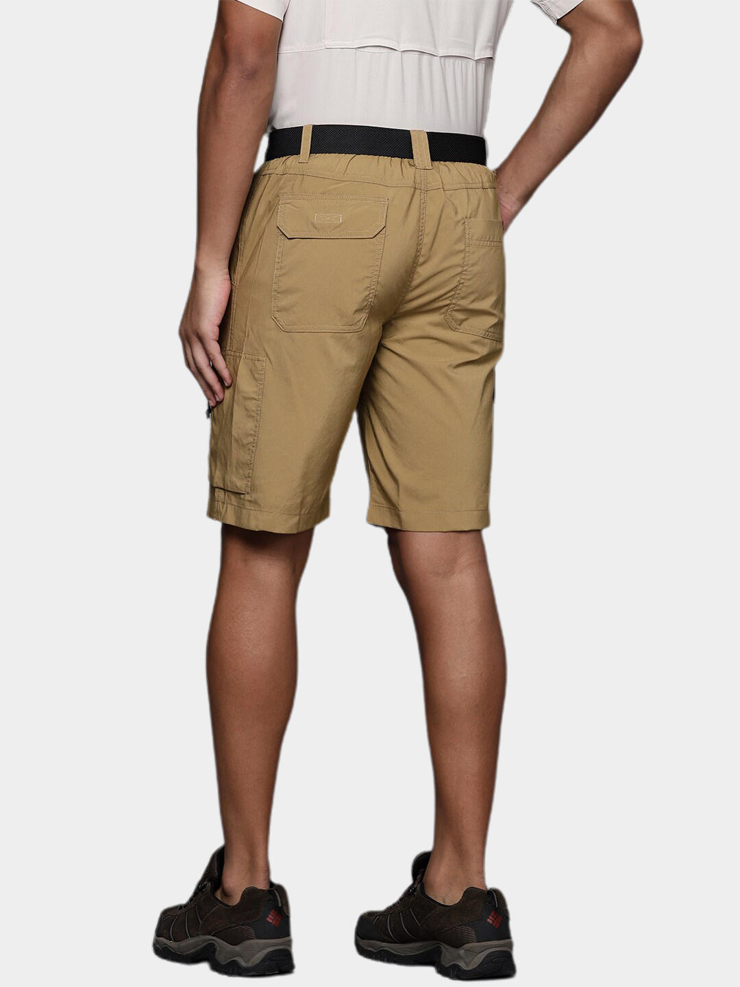 Columbia Men Brown Silver Ridge Utility Cargo Short (Sun Protection)