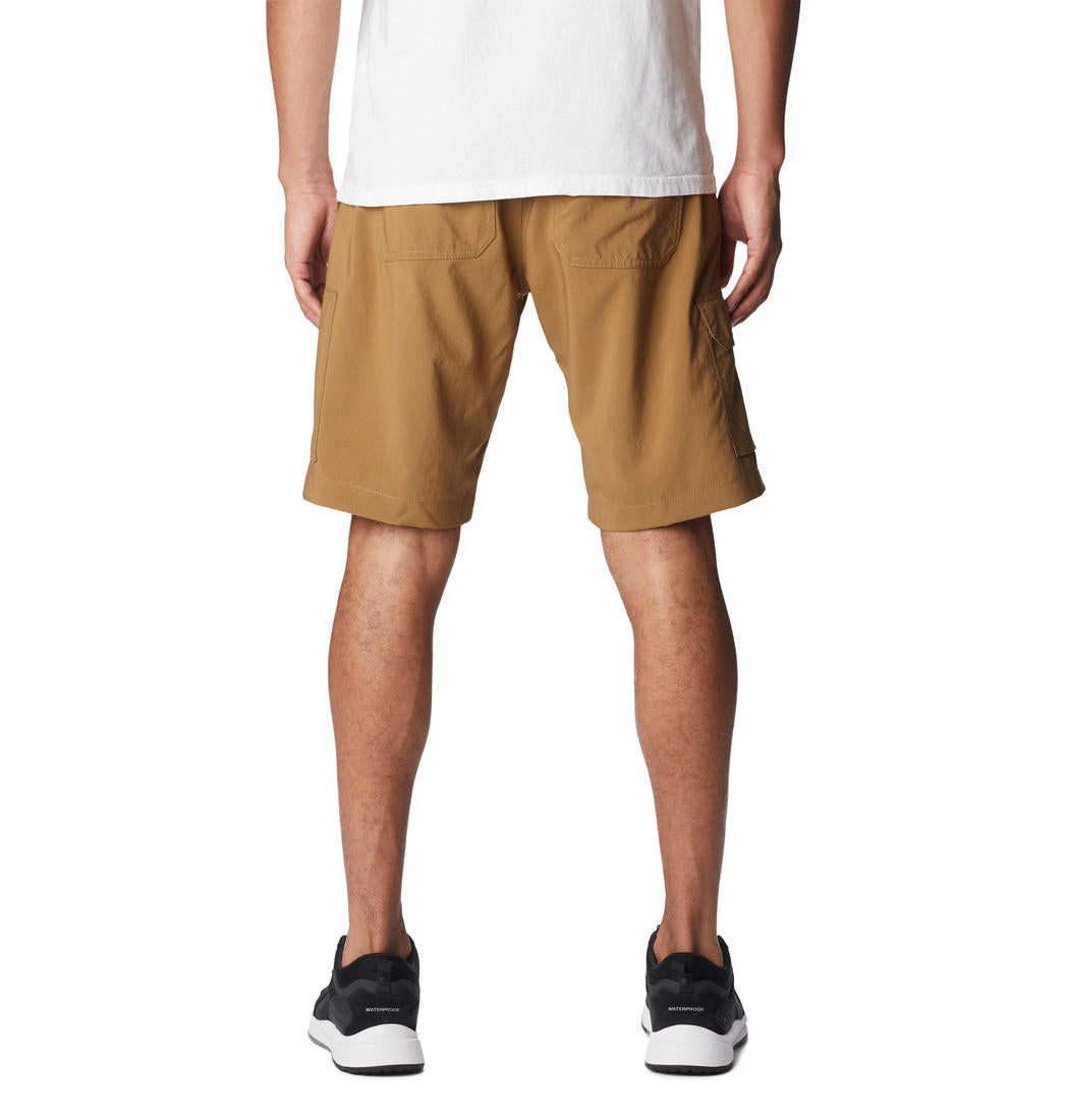 Columbia Men Brown Silver Ridge Utility Cargo Short (Sun Protection)