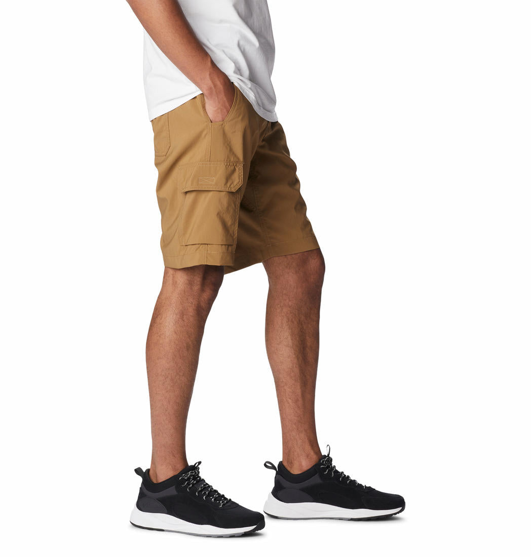Columbia Men's Brown Silver Ridge Utility Cargo Shorts with Omni-Shade Sun Protection