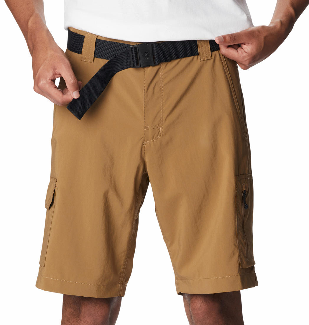 Columbia Men Brown Silver Ridge Utility Cargo Short (Sun Protection)