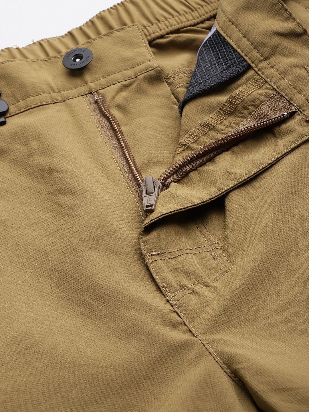 Columbia Men Brown Silver Ridge Utility Cargo Short (Sun Protection)