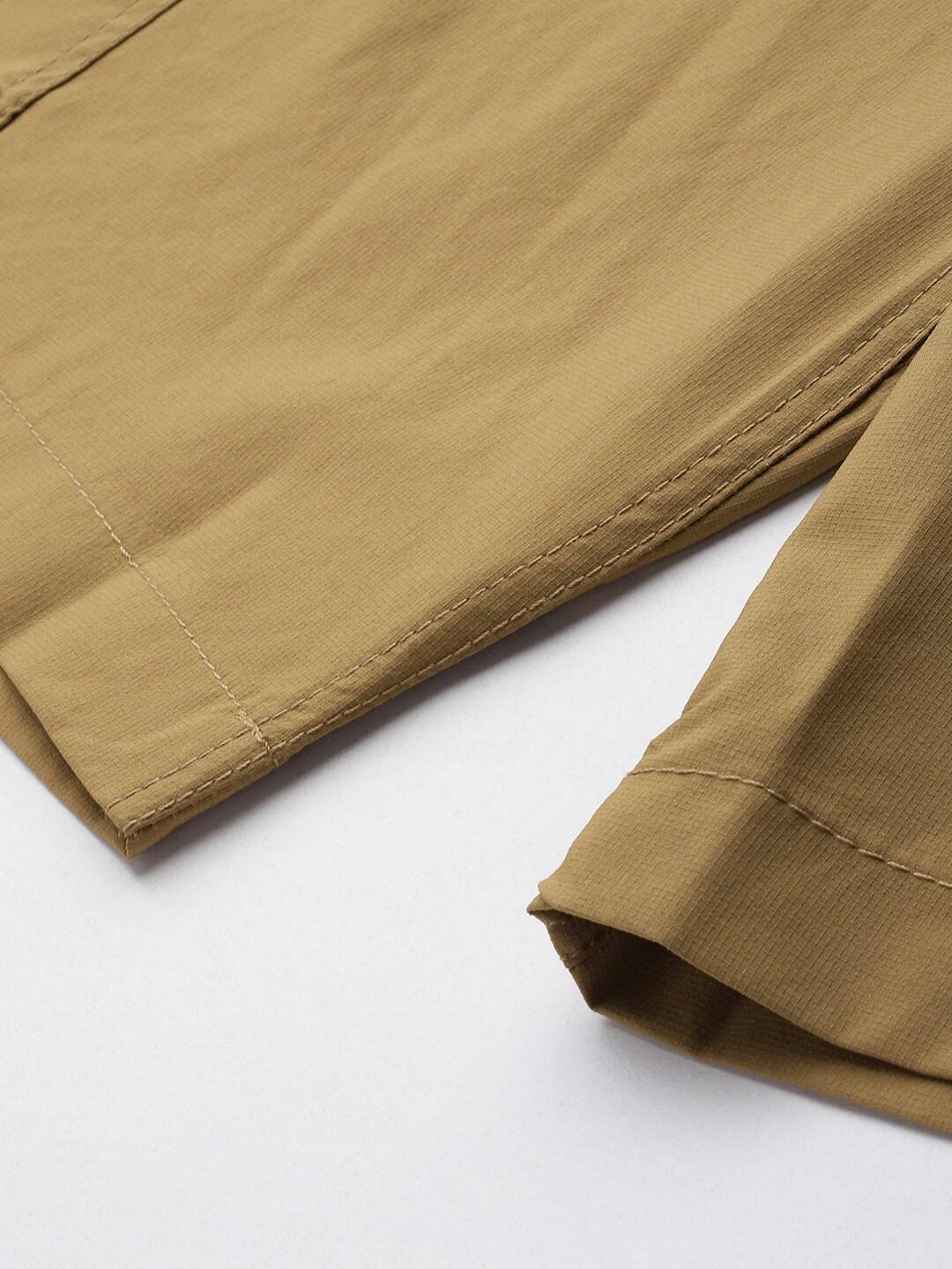 Columbia Men Brown Silver Ridge Utility Cargo Short (Sun Protection)