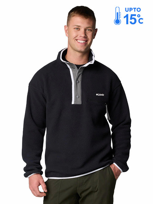 Columbia Men Black Helvetia II Fleece Jacket