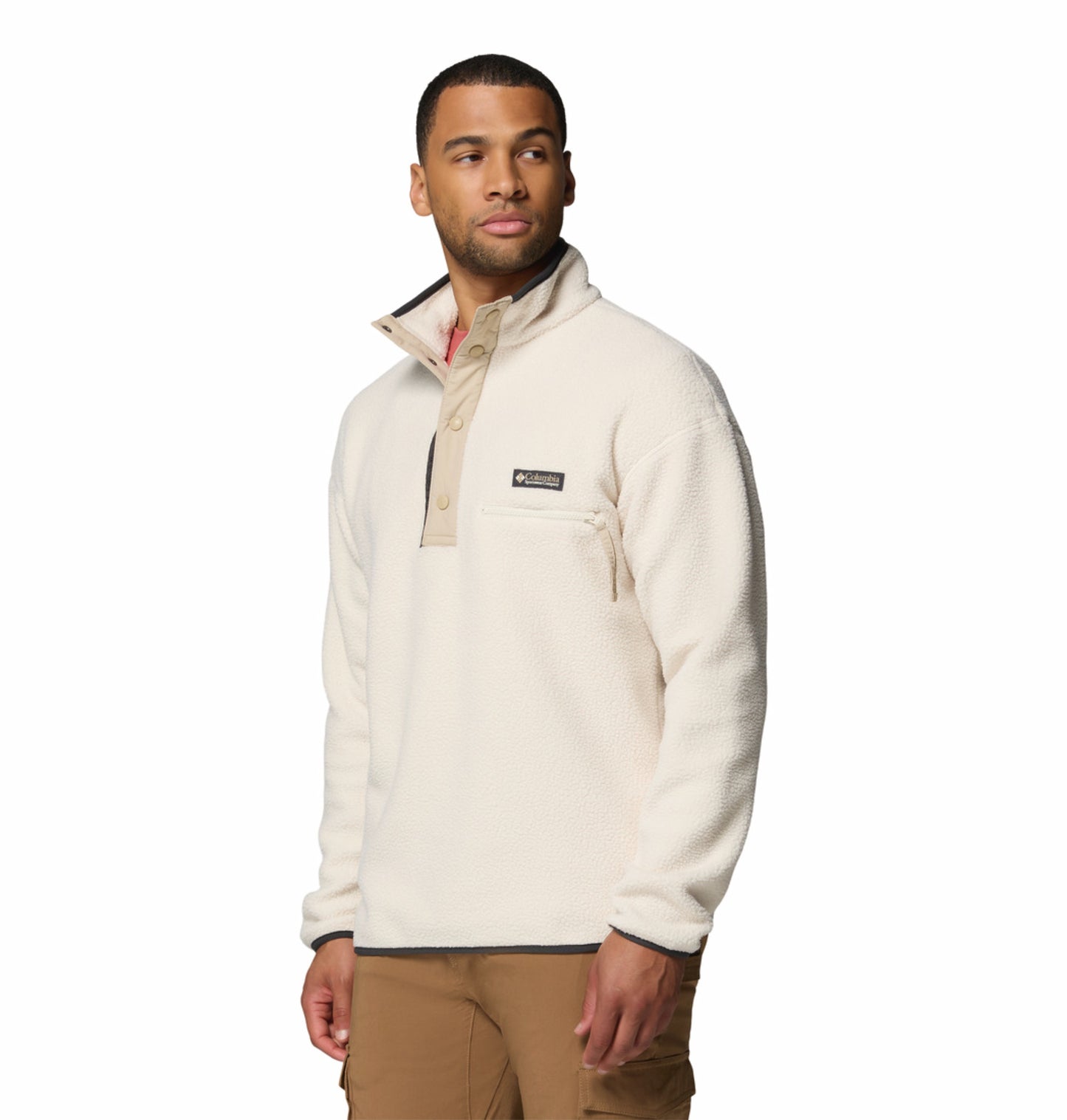 Columbia Men Beige Helvetia II Pullover