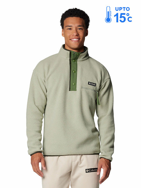 Columbia Men Green Helvetia II Fleece Jacket