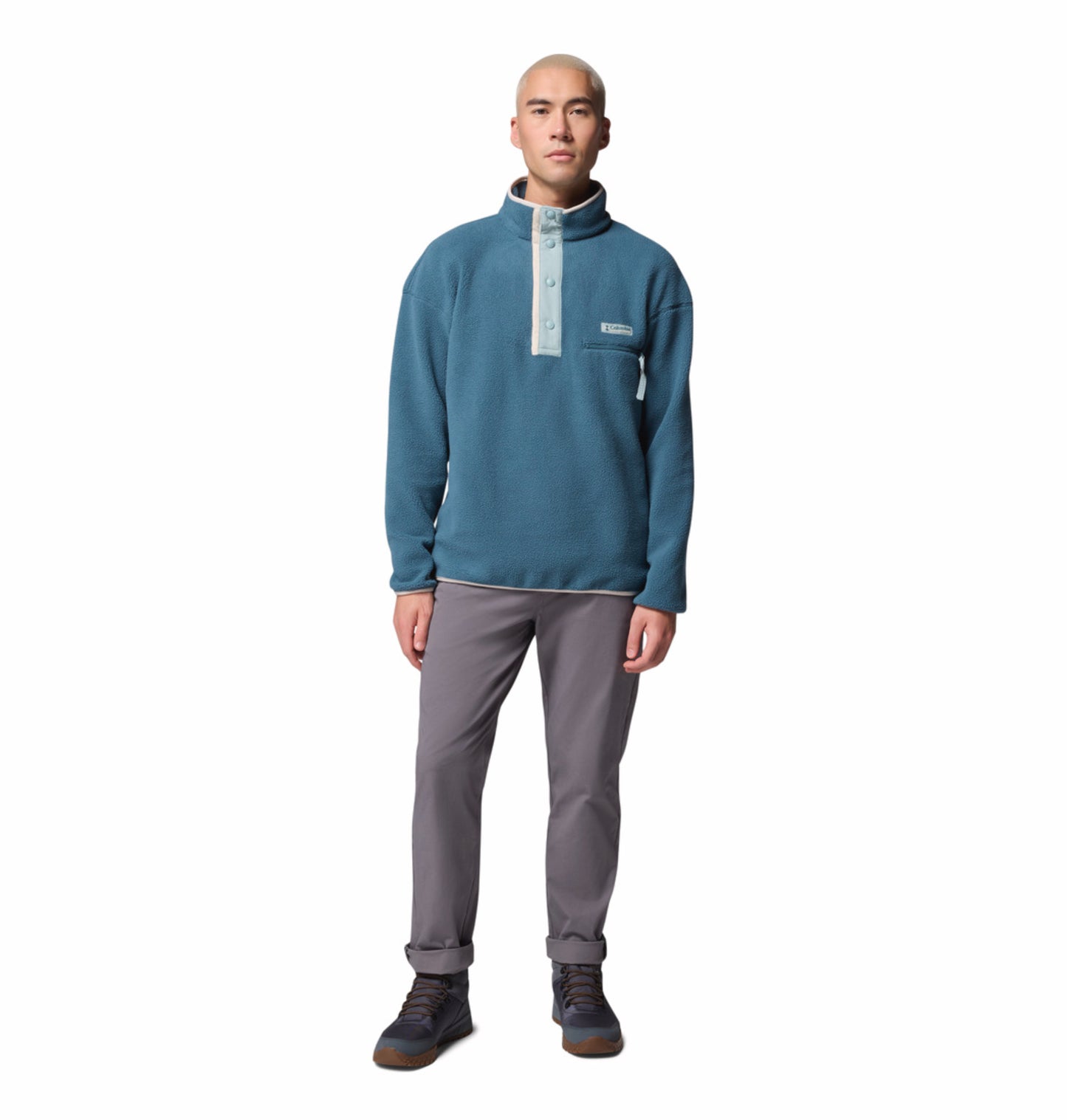 Columbia Men Teal Helvetia II Pullover