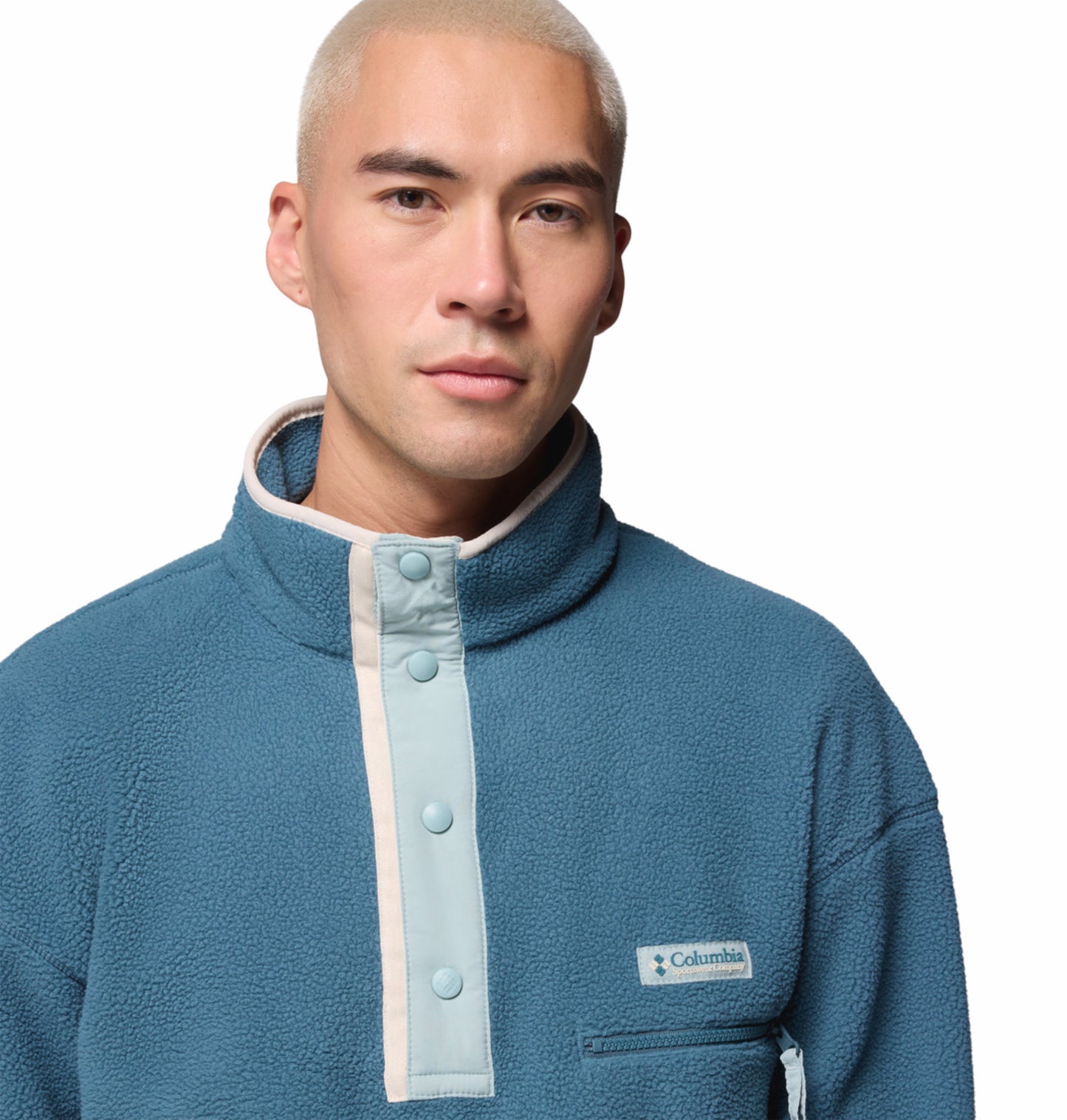 Columbia Men Teal Helvetia II Pullover