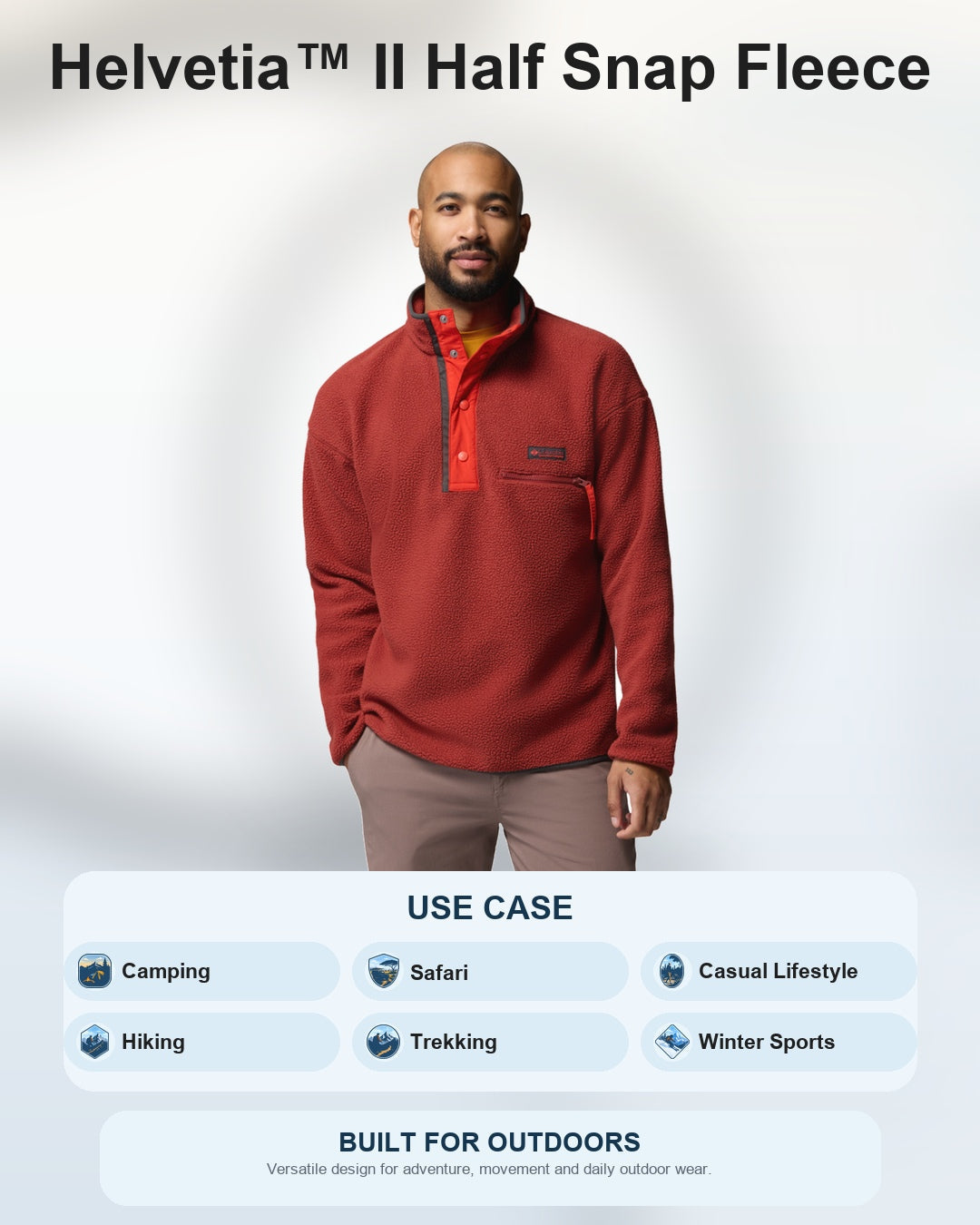 men red helvetia ii pullover