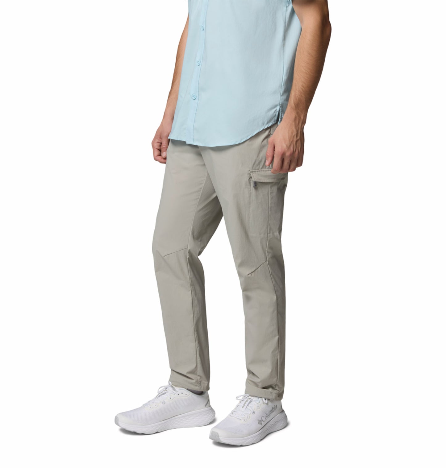 Columbia Men's Light Grey Omni-Freeze Sharpe Canyon Cooling Pants