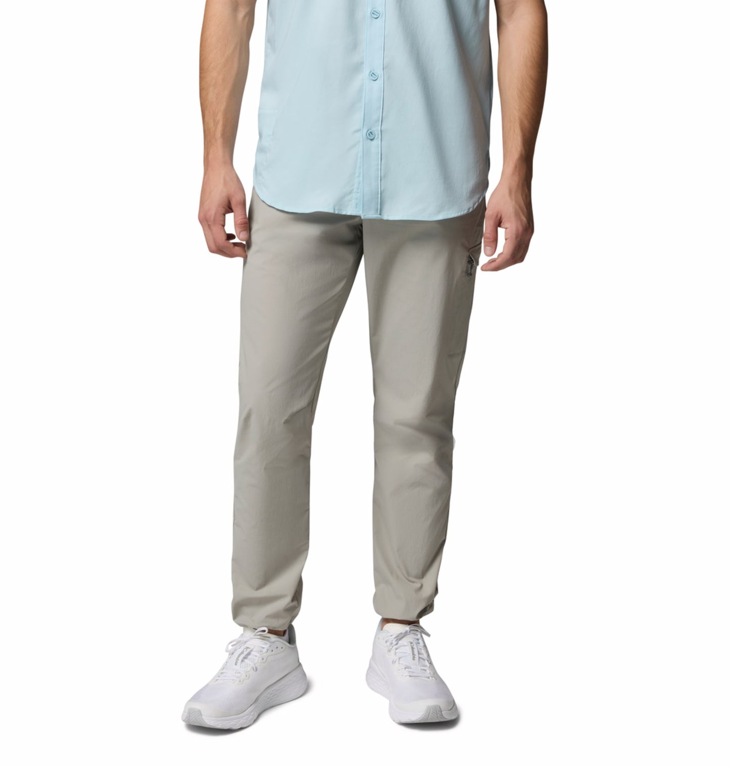 Columbia Men's Light Grey Omni-Freeze Sharpe Canyon Cooling Pants