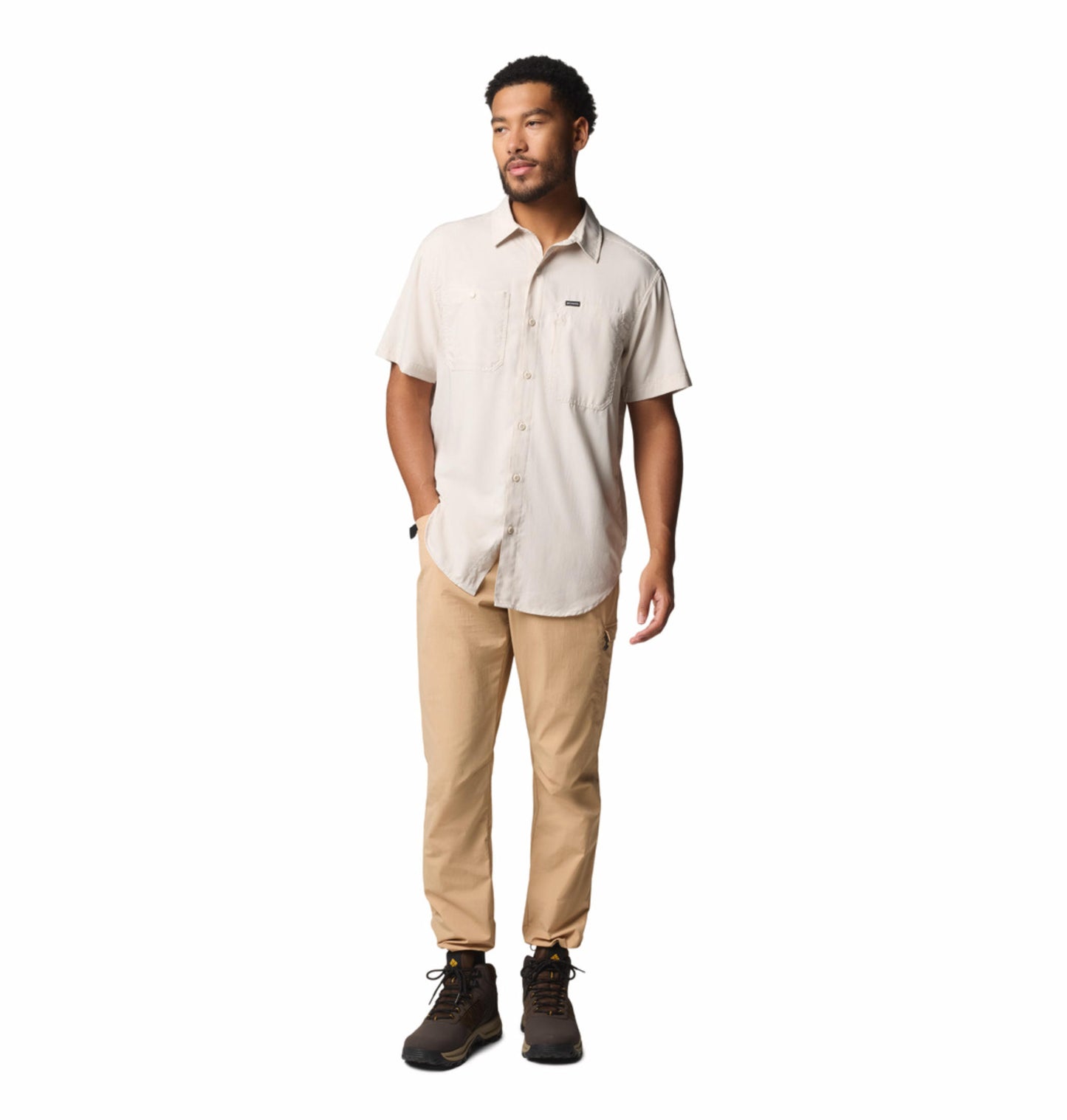 Columbia Mens Brown Omni-Shield Sharpe Canyon Pant