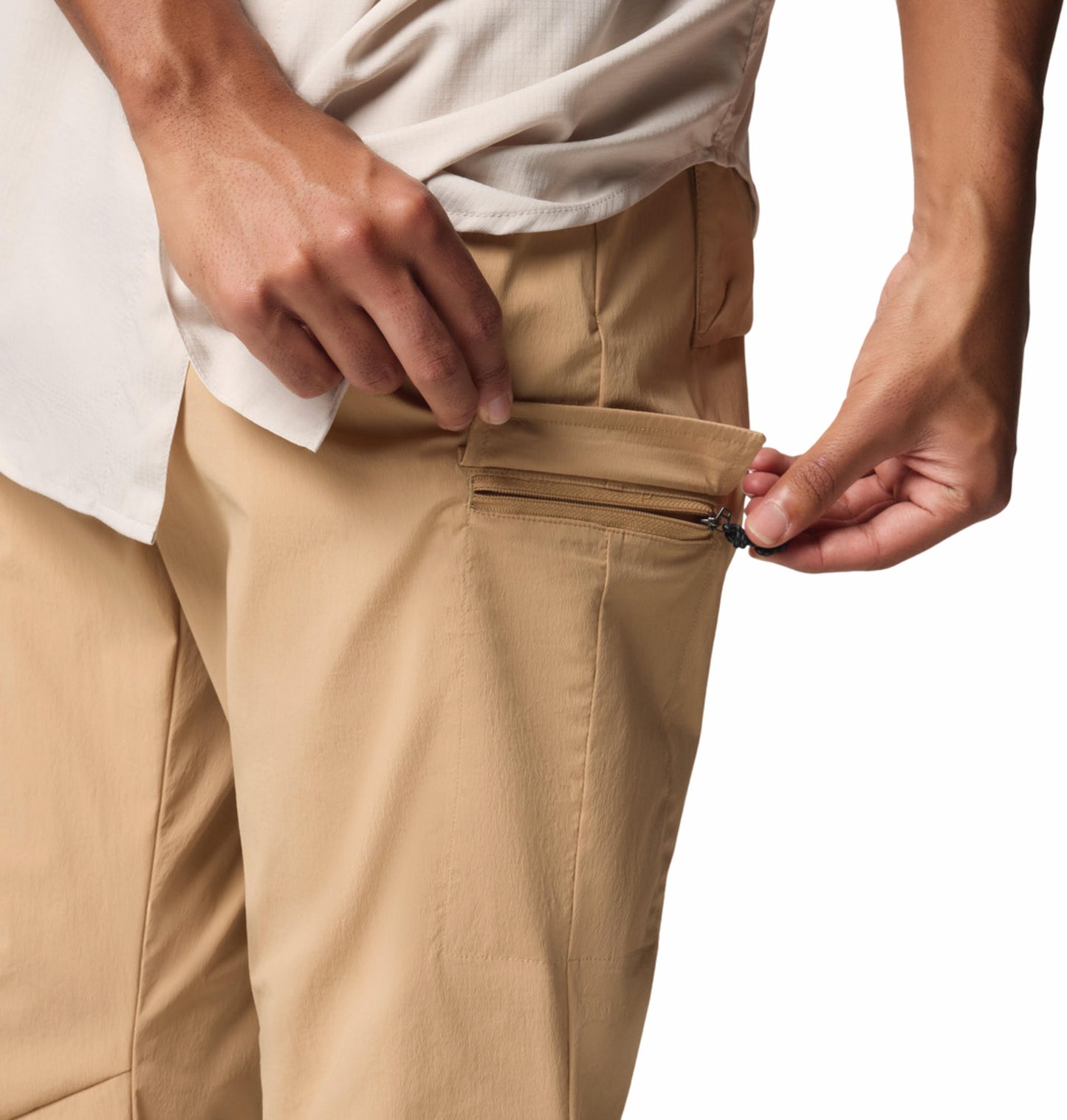 Columbia Mens Brown Omni-Shield Sharpe Canyon Pant