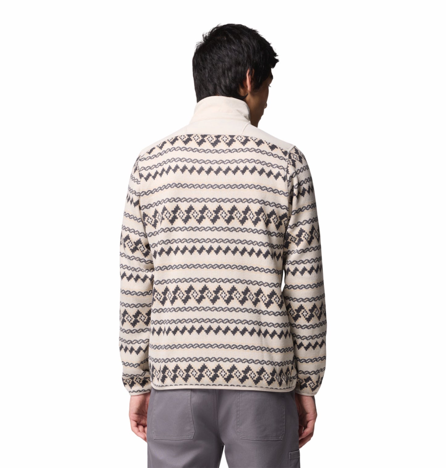 Columbia Men Beige Sweater Weather Pullover