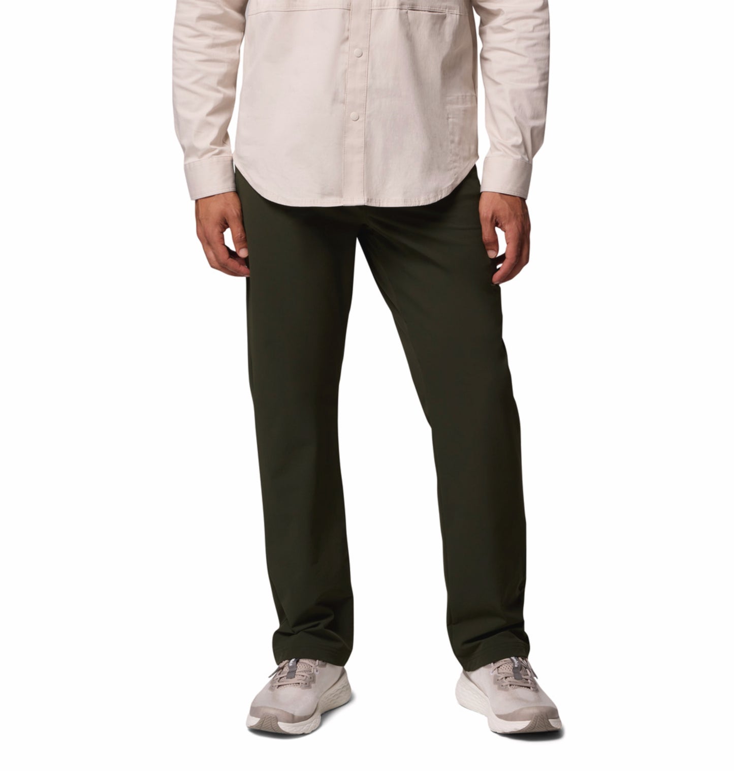 Columbia Men Green Omni-Shield Roc Tech 5 Pocket Pant