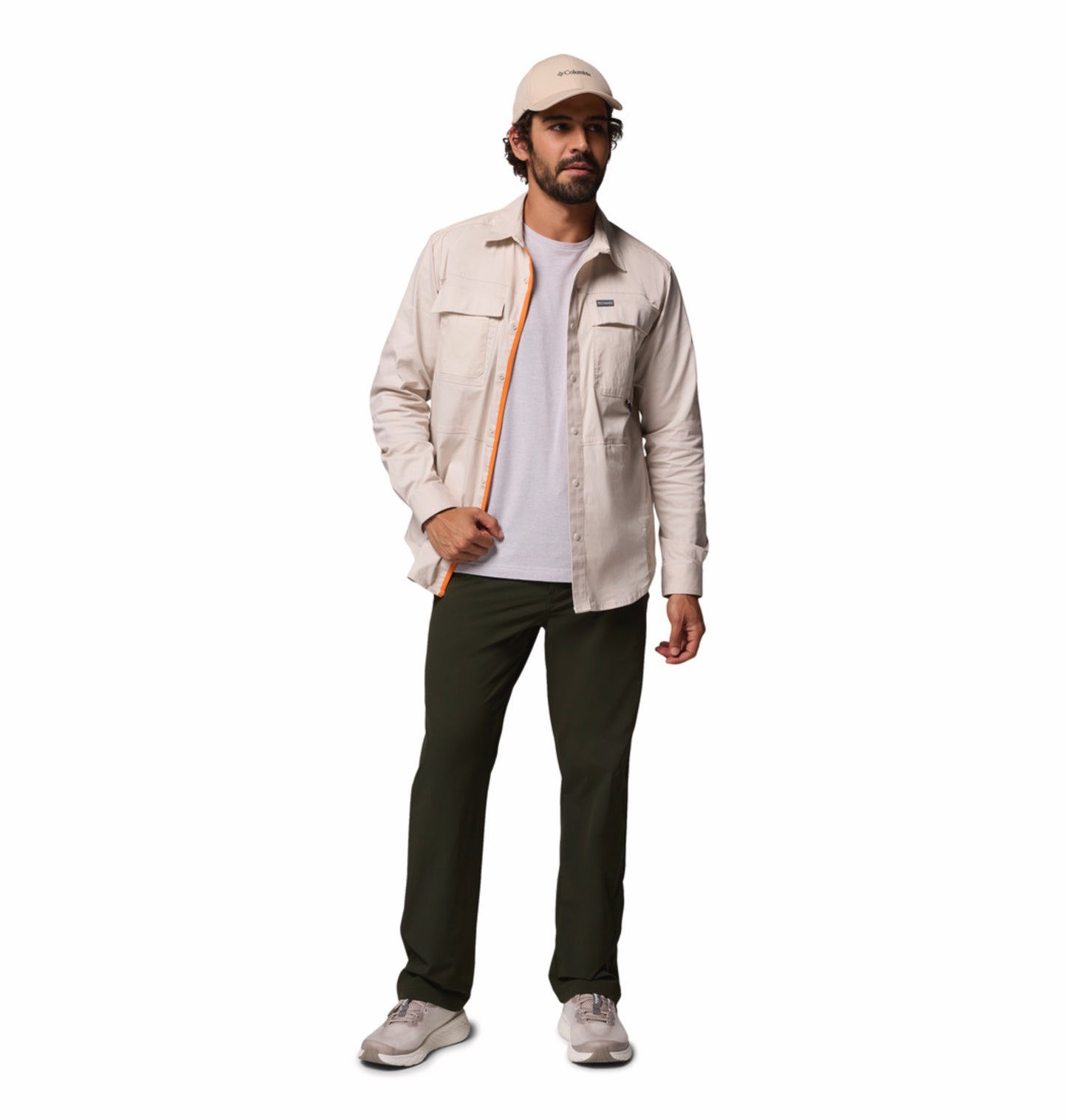 Columbia Men Green Omni-Shield Roc Tech 5 Pocket Pant