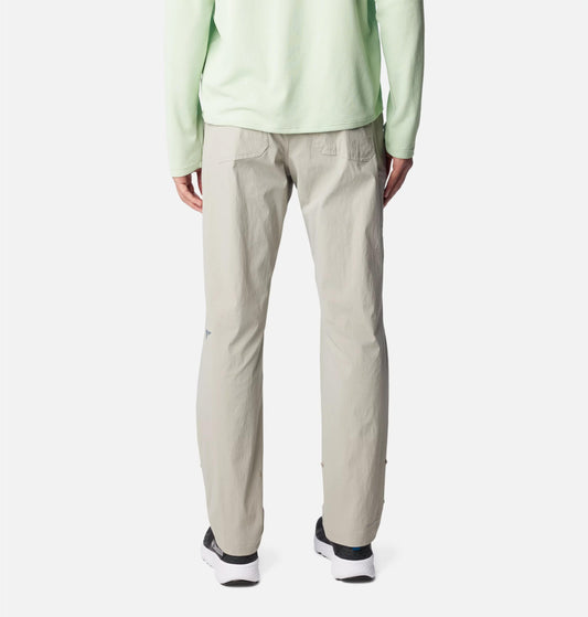 Columbia Mens Grey Omni-Shield Wanoga Lightweight Pant