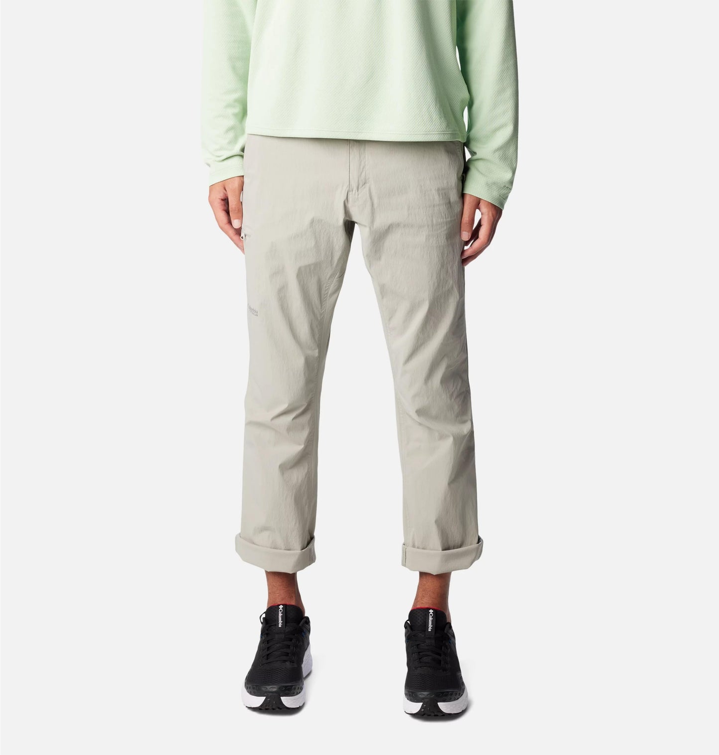 Columbia Mens Grey Omni-Shield Wanoga Lightweight Pant